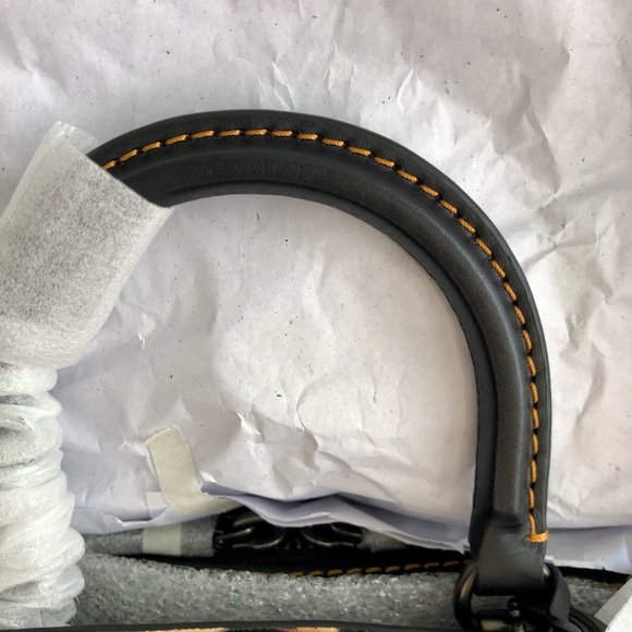 S⭕️LD‼️New Coach 1941 Rogue 25 Leopard Print Calf Hair Rivets - Picture 6 of 9